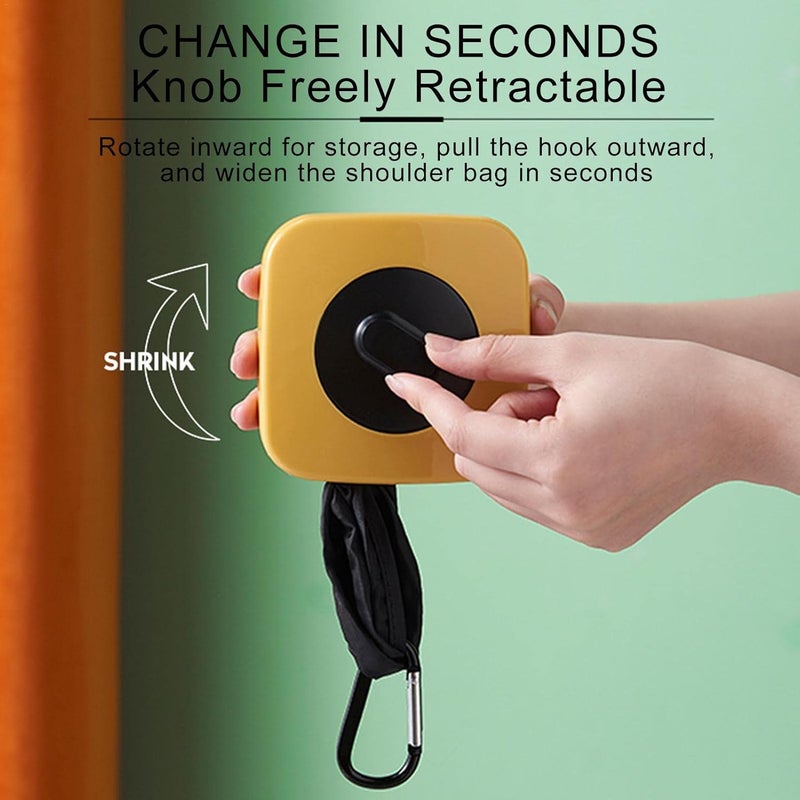 ويوبلز حقيبتان للتسوق، حقائب تسوق قابلة لإعادة الاستخدام بسعة كبيرة، حقائب تسوق قابلة للطي للاستخدام الخارجي | حقيبة تخزين صديقة للبيئة قابلة لإعادة الاستخدام للمنزل - Image 5